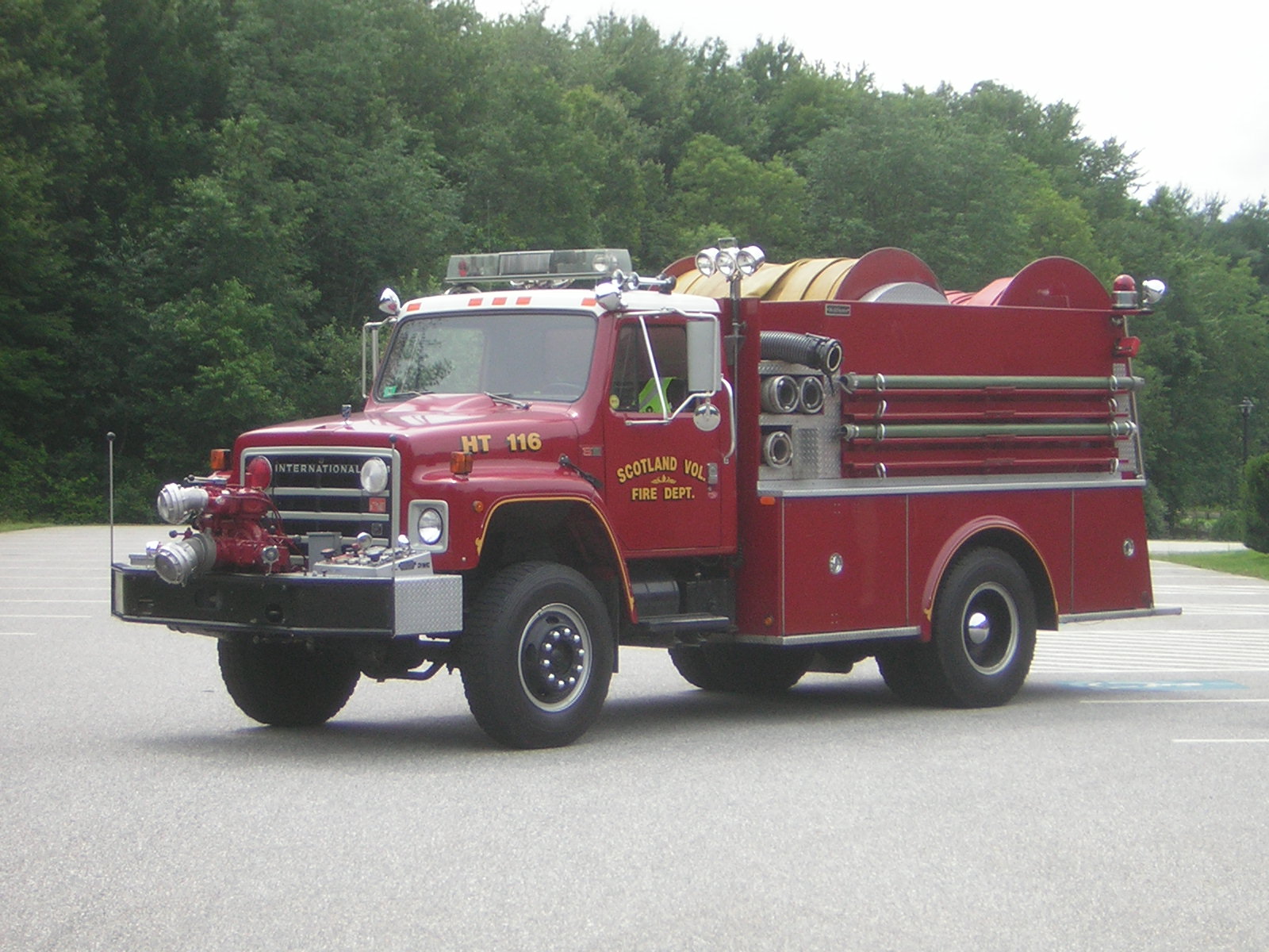 HOSE TENDER 116: 1986 MIDDLESEX ON AN INTERNATIONAL S-1800 CHASSIS ...