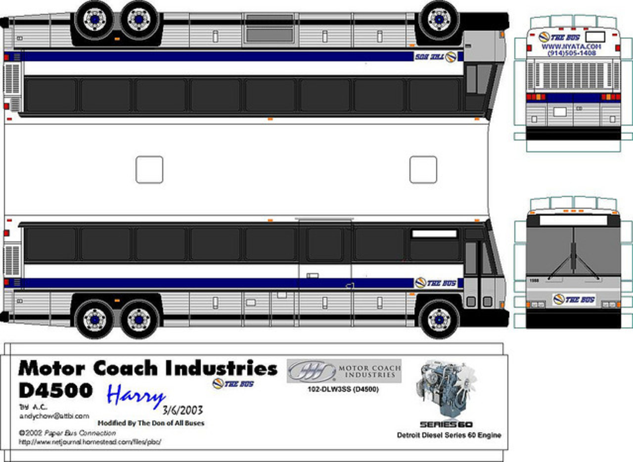 The Bus- MCI D4500 Ex NYCT | Flickr - Photo Sharing!
