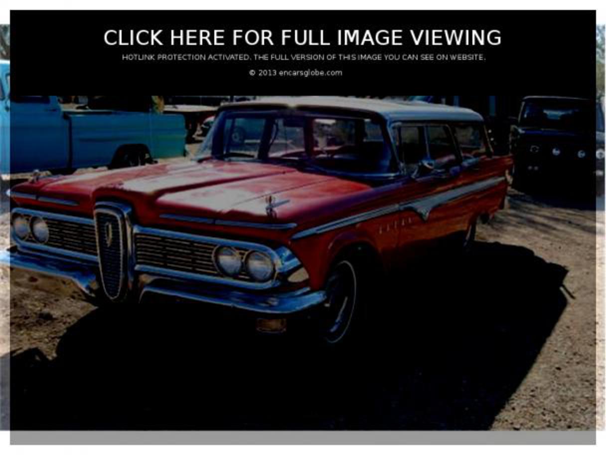 Edsel Ranger 4dr: Photo gallery, complete information about model ...