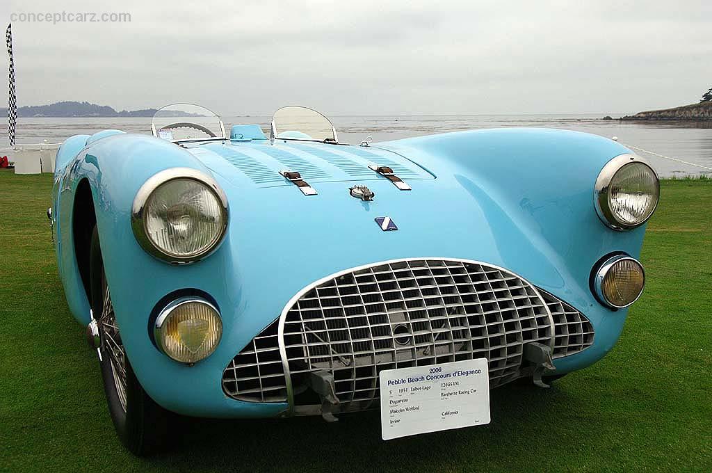 Auction results and data for 1951 Talbot-Lago T26 GS LM | Conceptcarz.