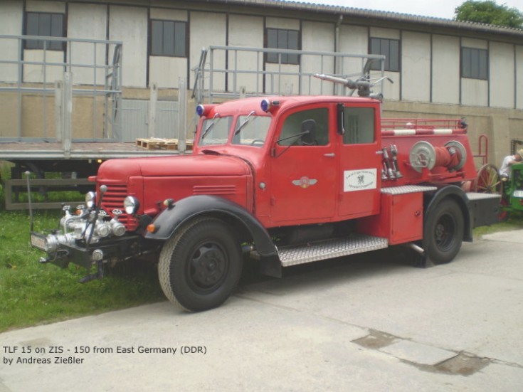 Fire Engines Photos - TLF 15 on ZIS - 150