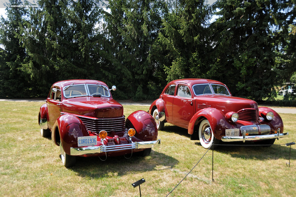 Auction results and data for 1936 Cord 810 (S/C Phaeton ...