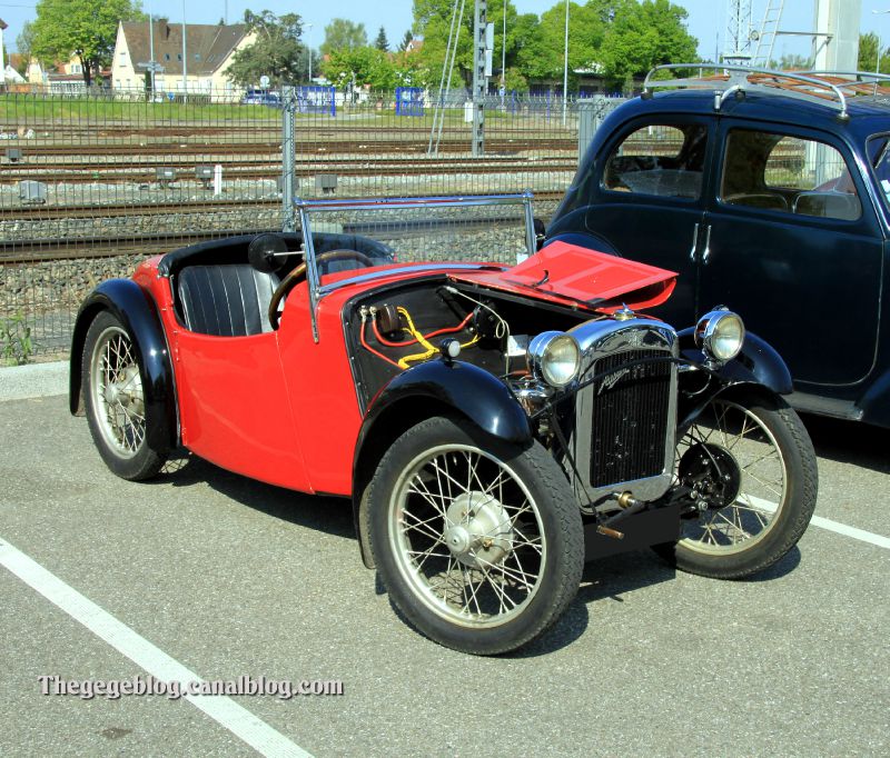 Austin seven 65 nippy 2 seater sport de 1933 (Rencard Haguenau ...