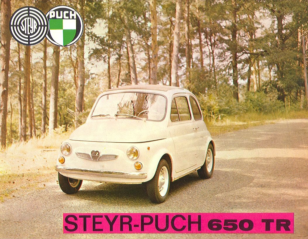 Steyr Puch 650 TR Contessa brochure