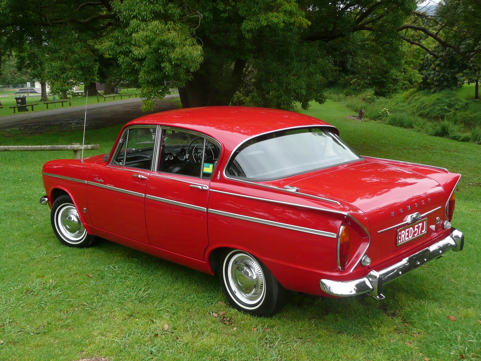 my humber sceptre: Humber Sceptre - Rear View