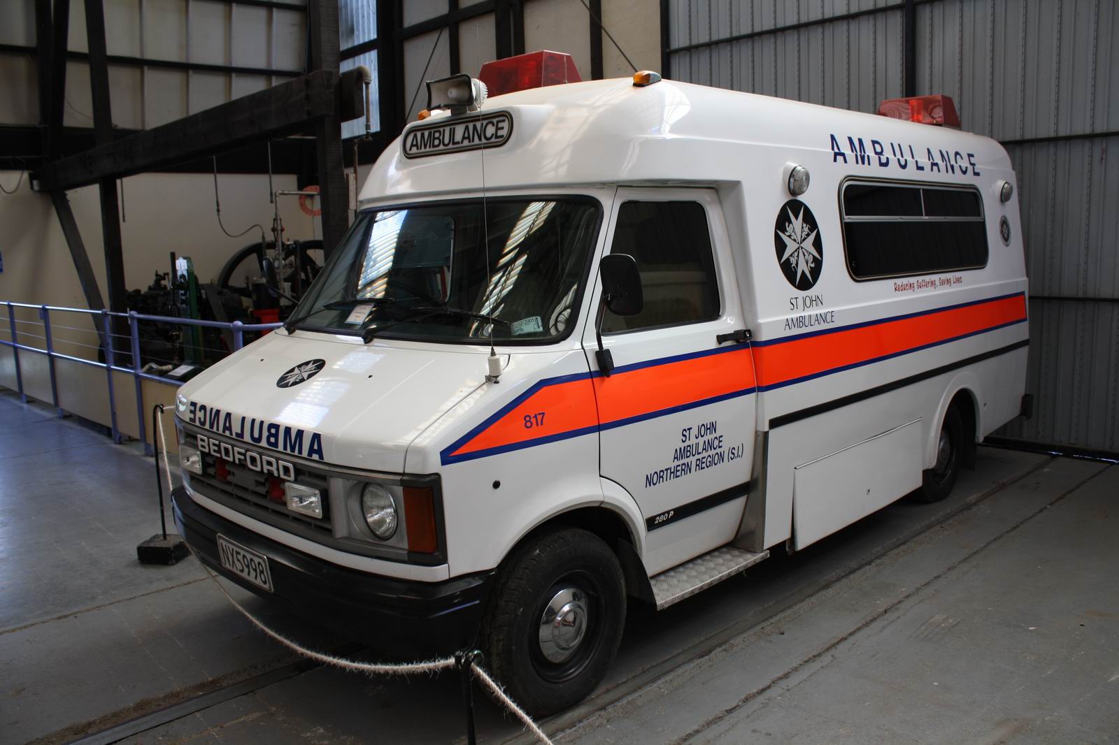 Ex. South Island Region Bedford Ambulances