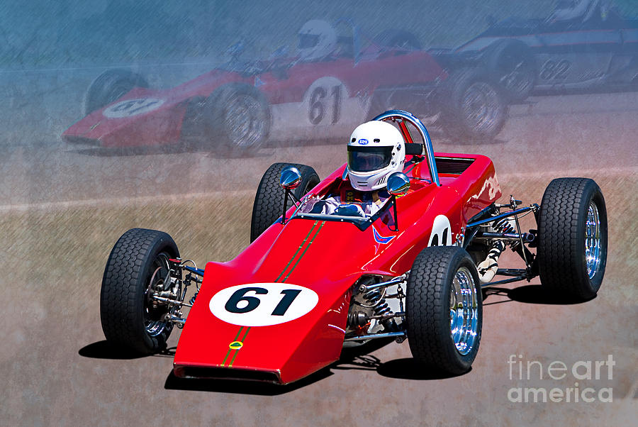 1969 Lotus 61 Formula Ford Photograph by Stuart Row - 1969 Lotus ...