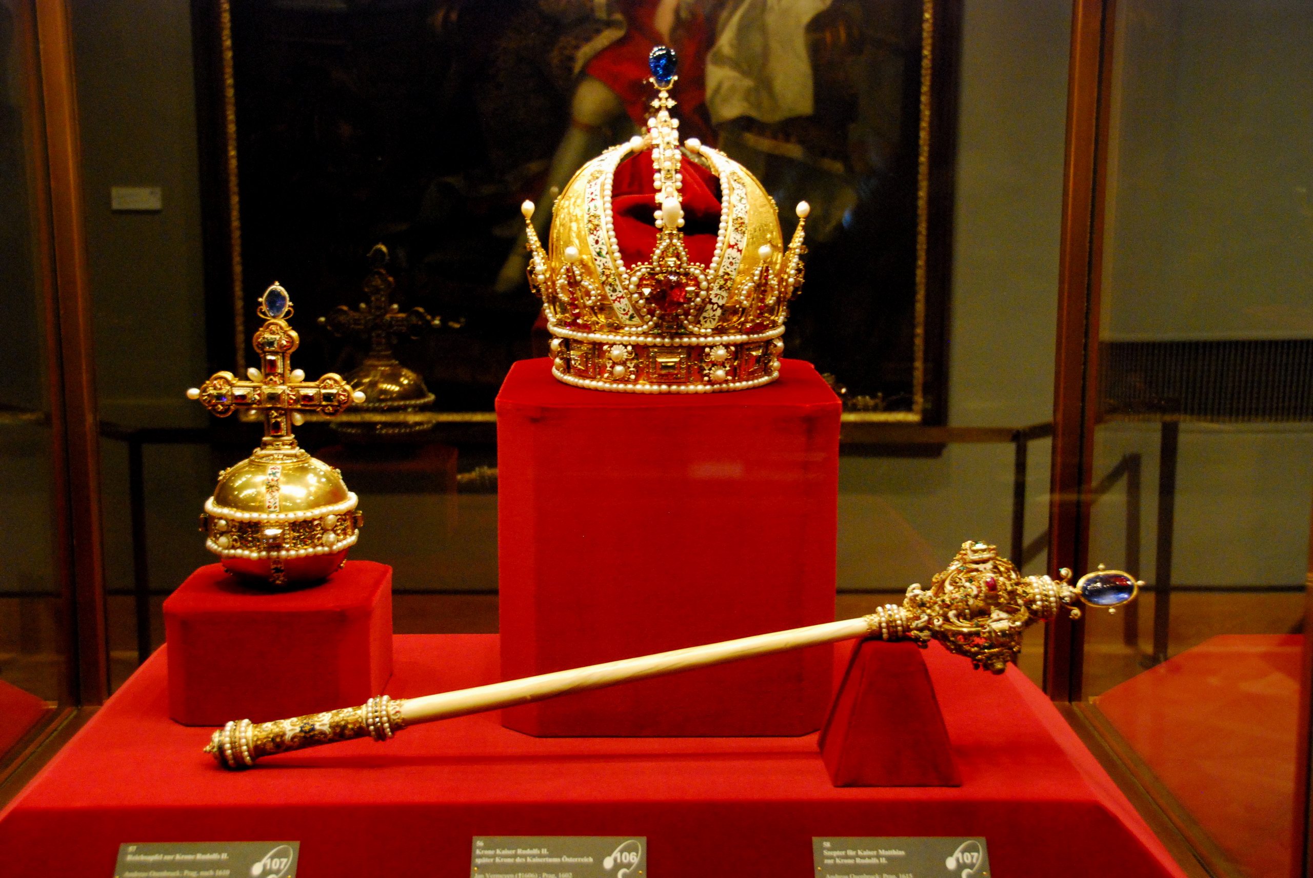 Schatzkammer of the Hofburg, Imperial crown of Austria | European ...