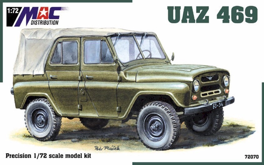 UAZ 469 - Military vehicles - 1:72 - Scale model kits - MAC ...
