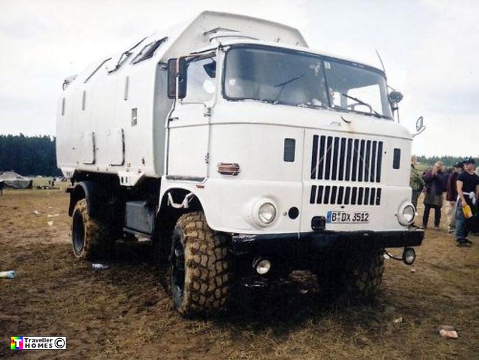 White IFA W50.L at Czech Rave 2000 :: Traveller Homes
