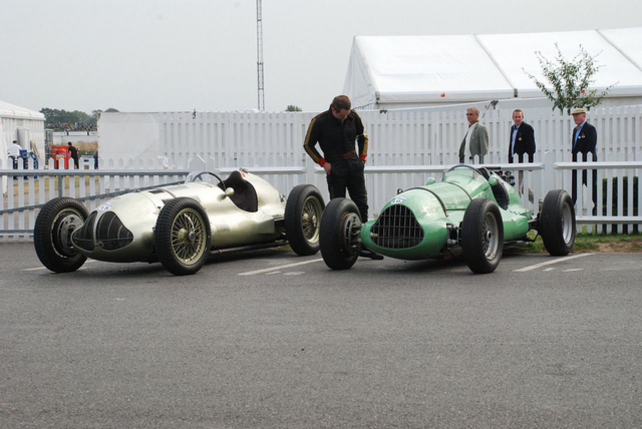 ERA E-Type GP1 1938 (left) and ERA E-Type GP2 (right) - 75 Years ...