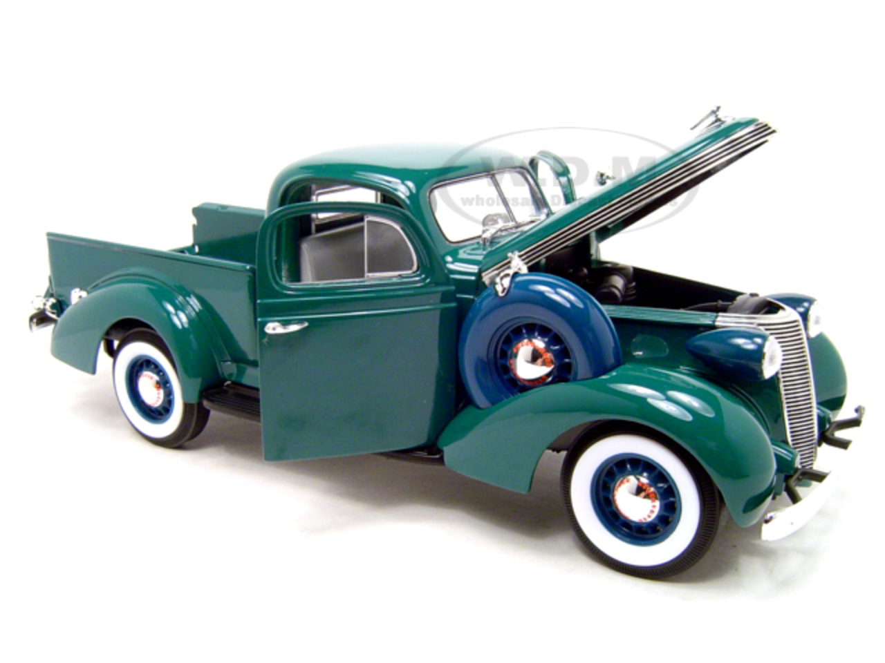 1937 Studebaker Pickup Express Diecast Model Green 1/18 Die Cast ...