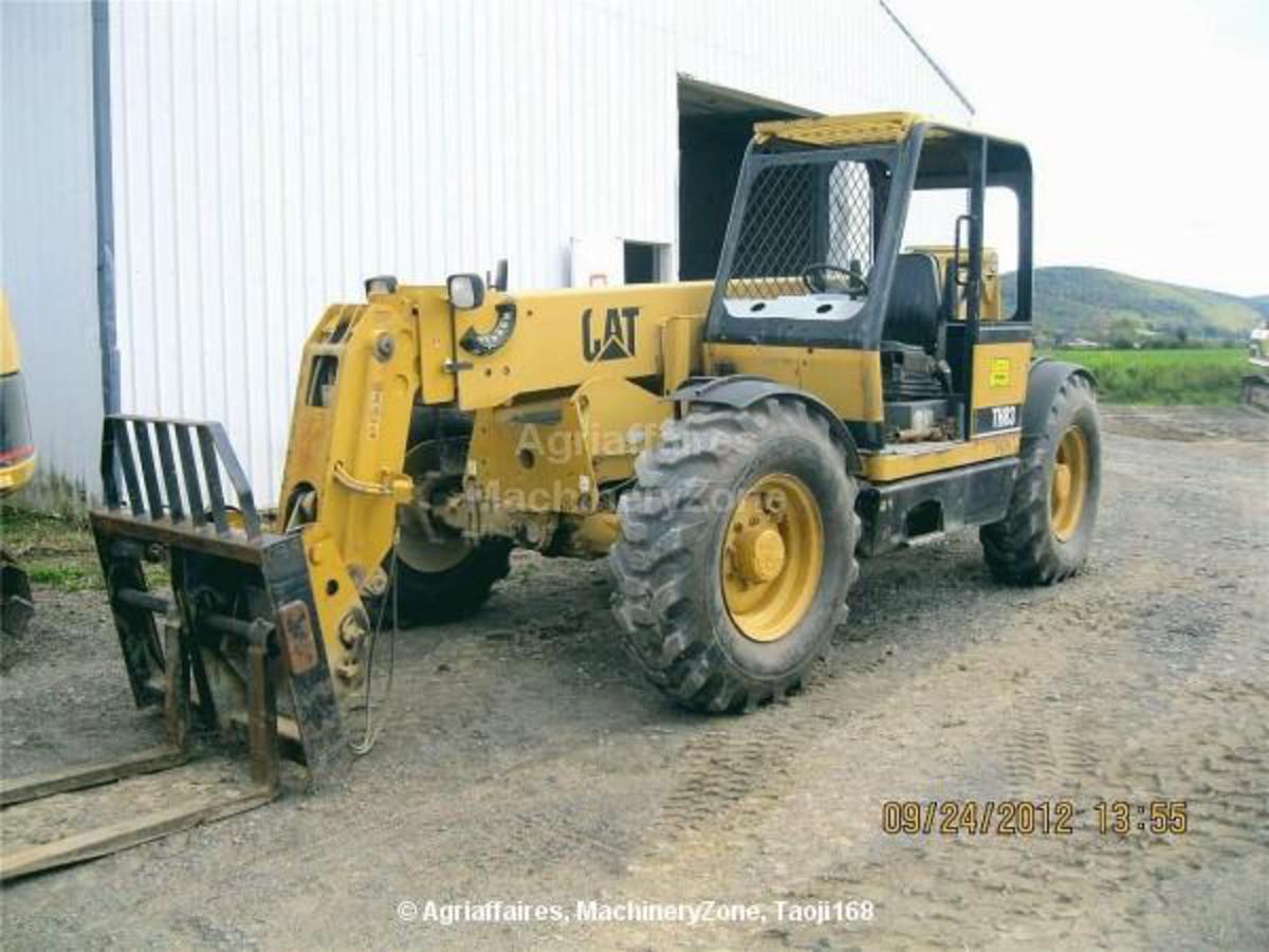 Telescopic Forklift Caterpillar TH83 of 1997, 26709 EUR for sale ...