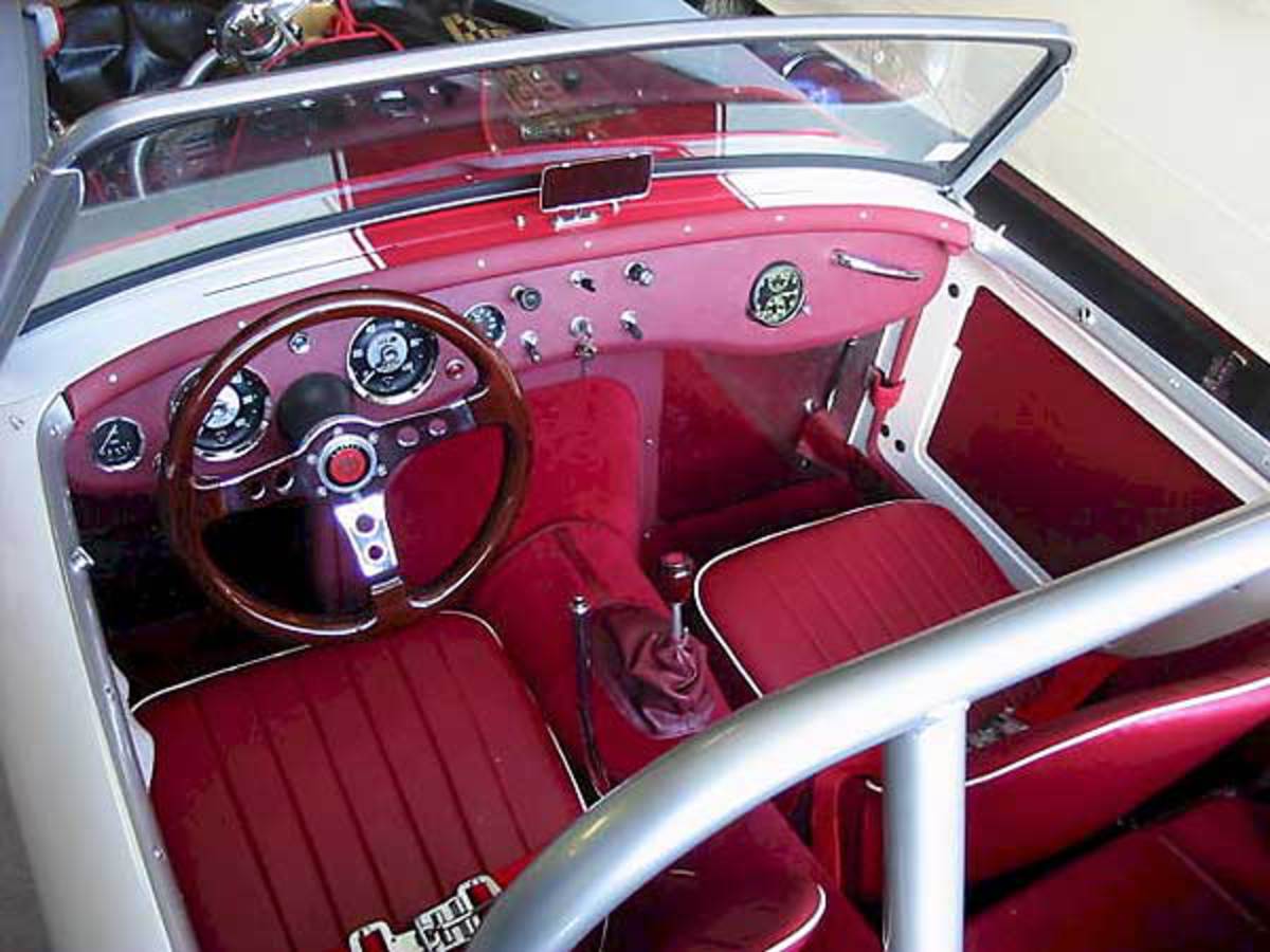 Aaron Couper's Jaguar Powered 1961 Austin Healey Sprite