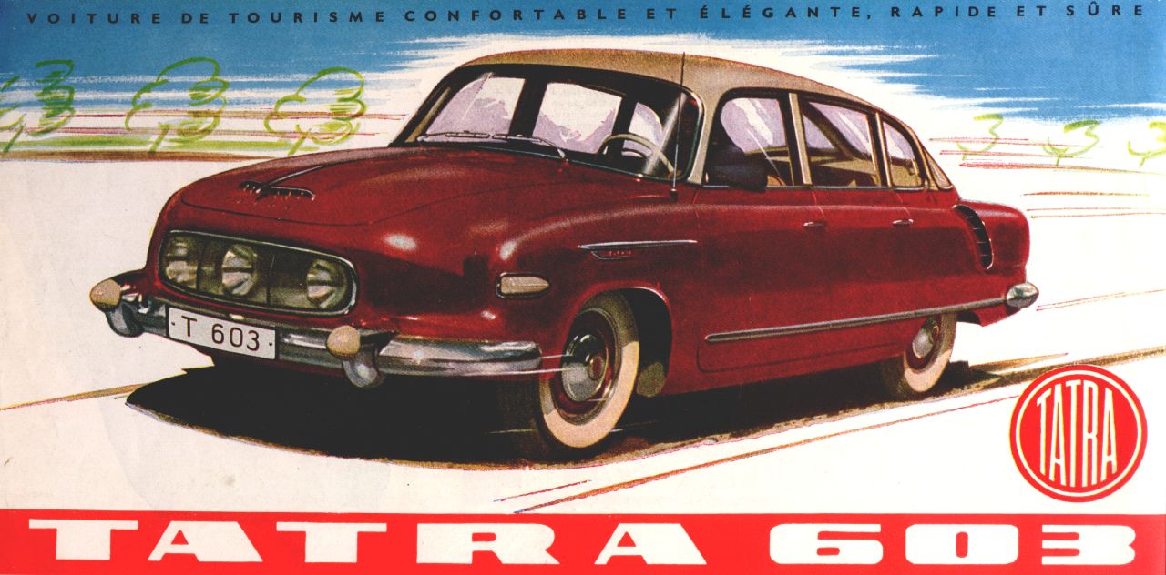 Tatra 603 advertising brochure 1959 | Made in Czechoslovakia
