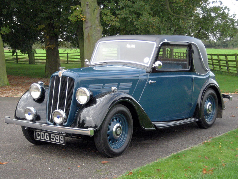 1938 Morris 10/4 Series III Special Coupe Auction - Classic Car ...