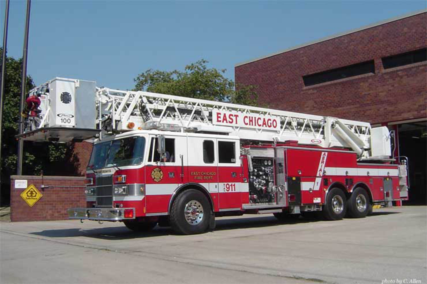 Indiana Fire Trucks: East Chicago Fire Department - Station 1