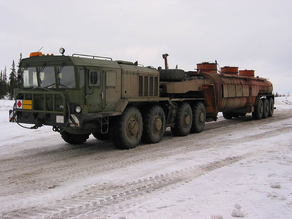 KZKT-7428 "Rusich" truck tractor (