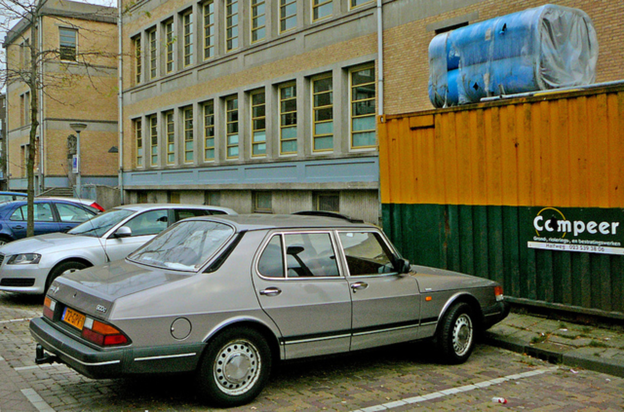 Saab 900 C, 1988, Amsterdam, Reinaert de Vosstraat, 10-2010 ...