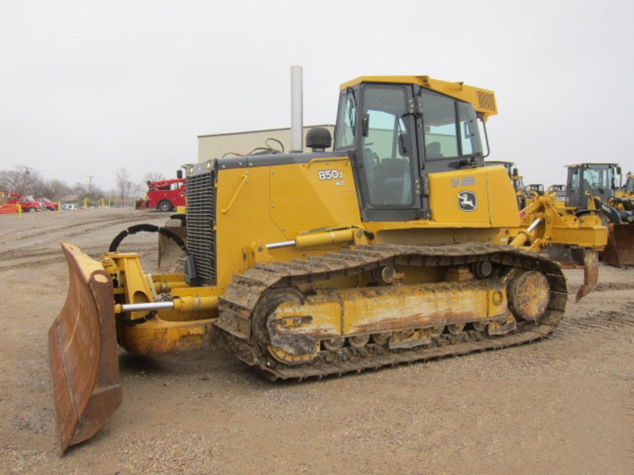 Low Hour John Deere 850J WLT Dozer With PAT Blade And Ripper ...