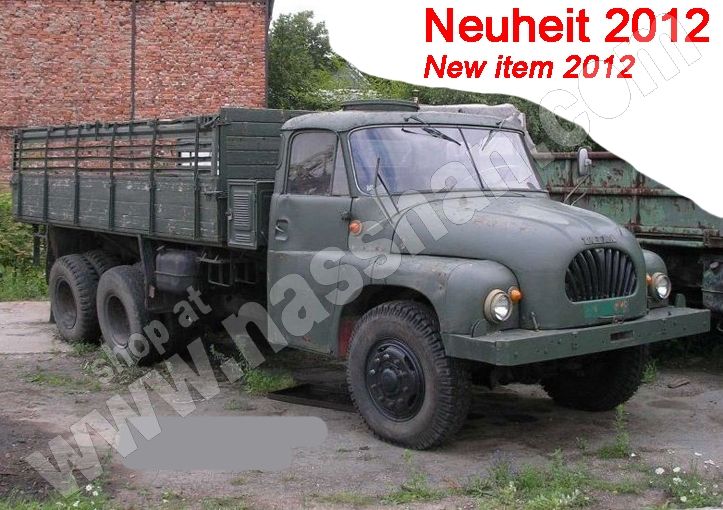 Premium ClassiXXs Tatra T138 6X6 platform "Military" olivegreen ...