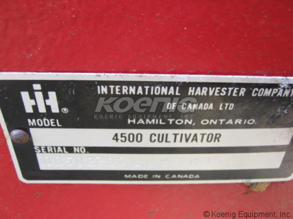 International 4500 Field Cultivator | Koenig Equipment