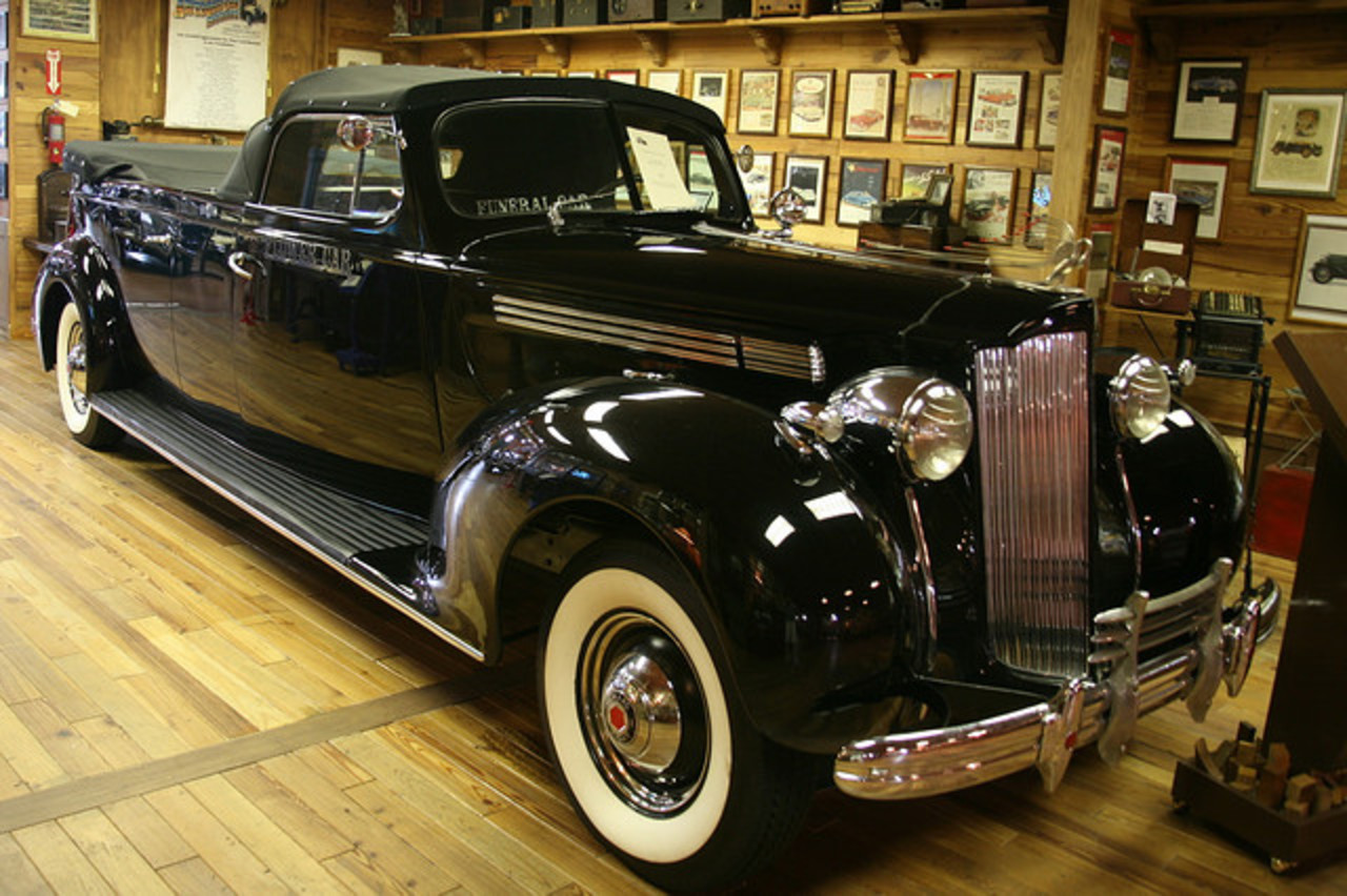 1938 Packard Model 886 Packard Eight Commercial Chassis, Henney ...