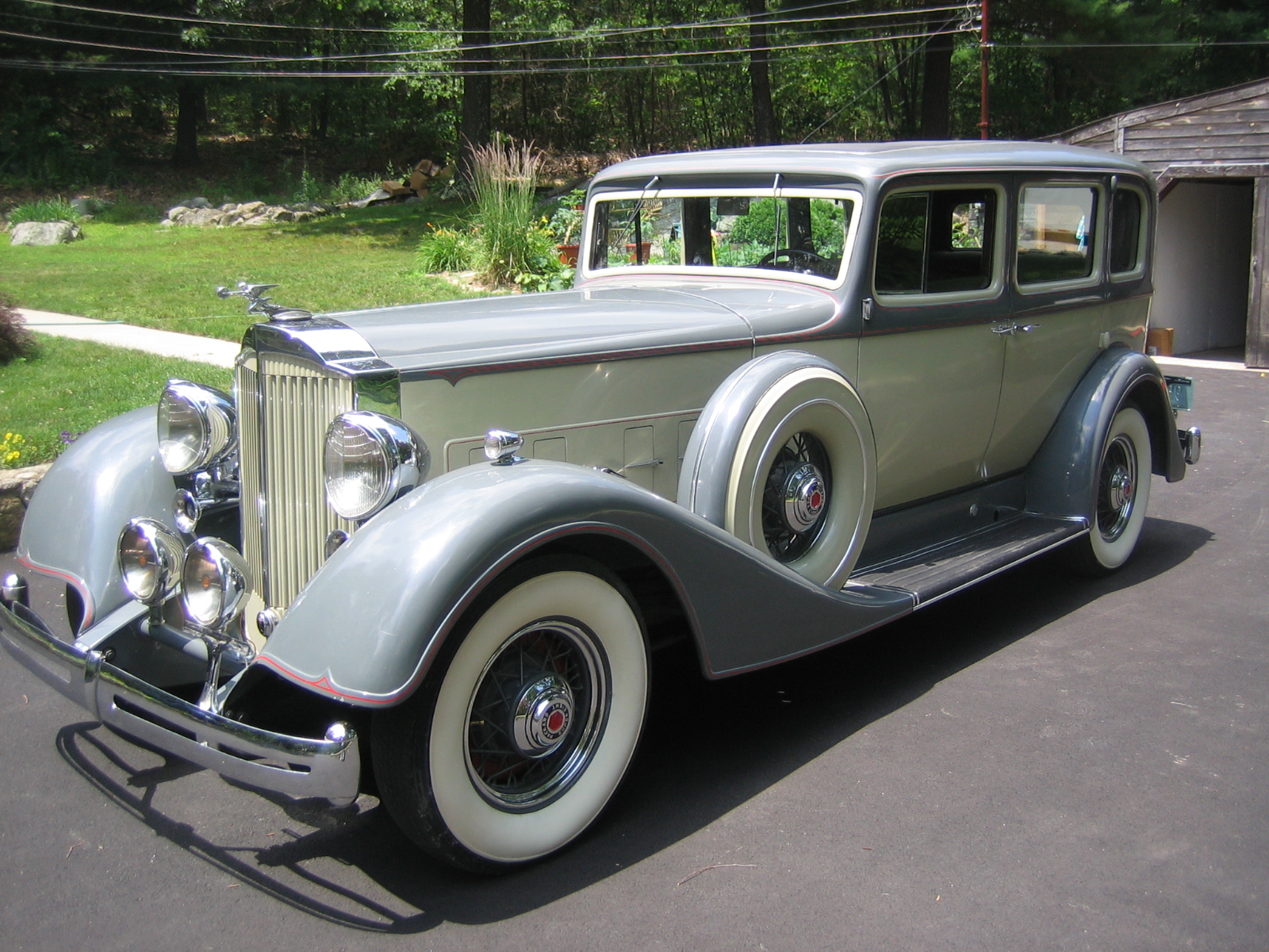 1934 Packard Super Eight Sedan car for sale.