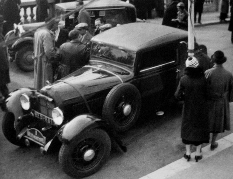 Rallye Monte-Carlo 1933 Â» 1933 Maurice Vasselle (Hotchkiss AM 80 S)