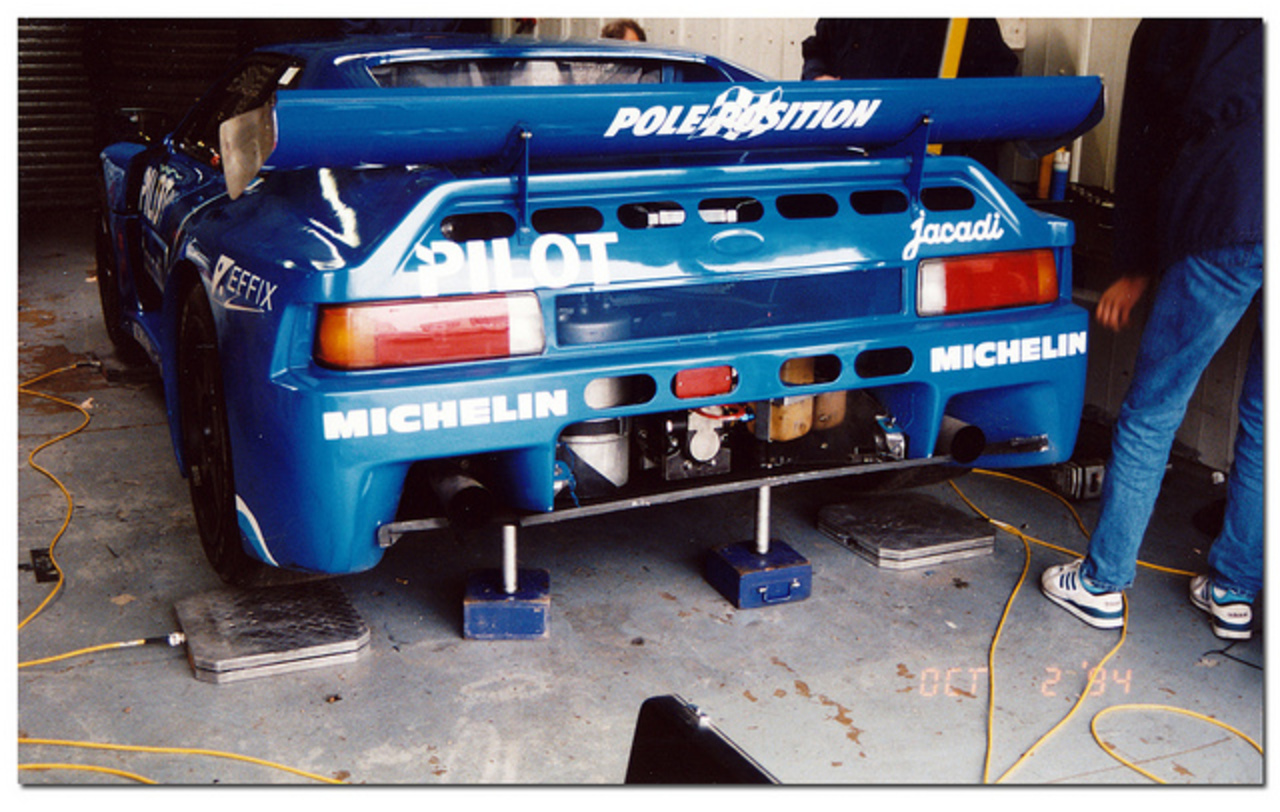 Michel FertÃ© Venturi 600 LM GT. 1994 British GT Championship ...
