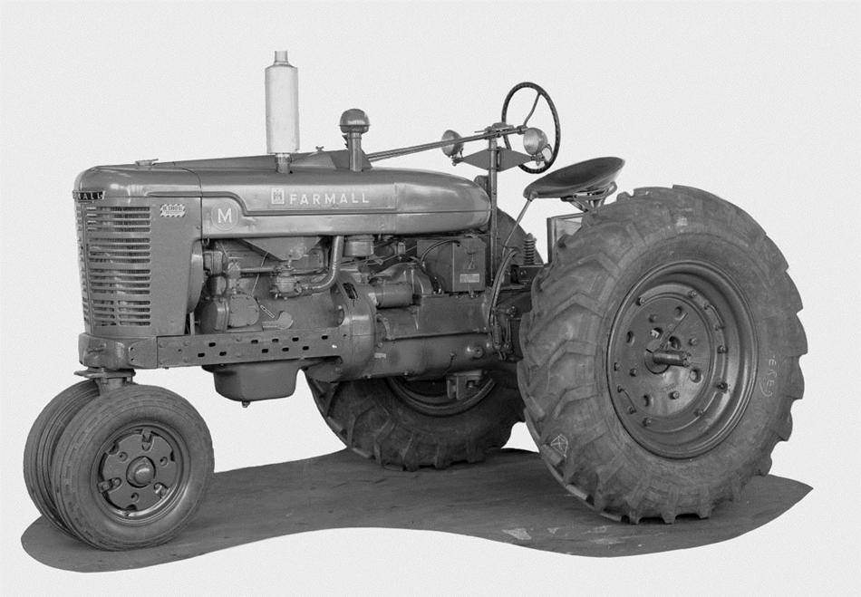 Negative - International Harvester, Farmall M Tractor, 1947 ...