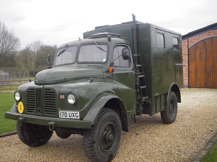 Austin K9 Radio Truck 1953 - Medium Military Vehicles - MILWEB ...