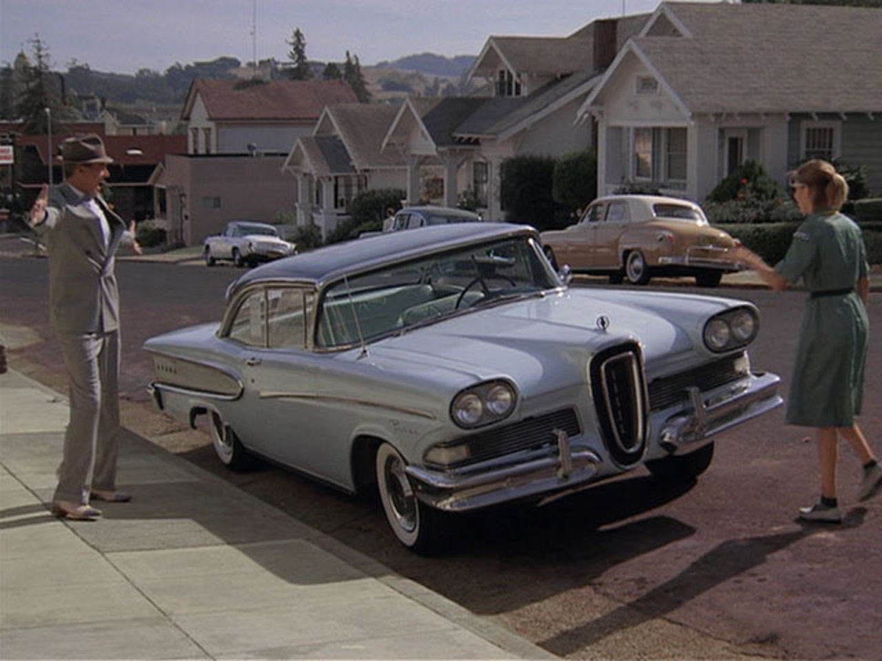 IMCDb.org: 1958 Edsel Pacer Two-Door Hardtop [63B] in "Peggy Sue ...