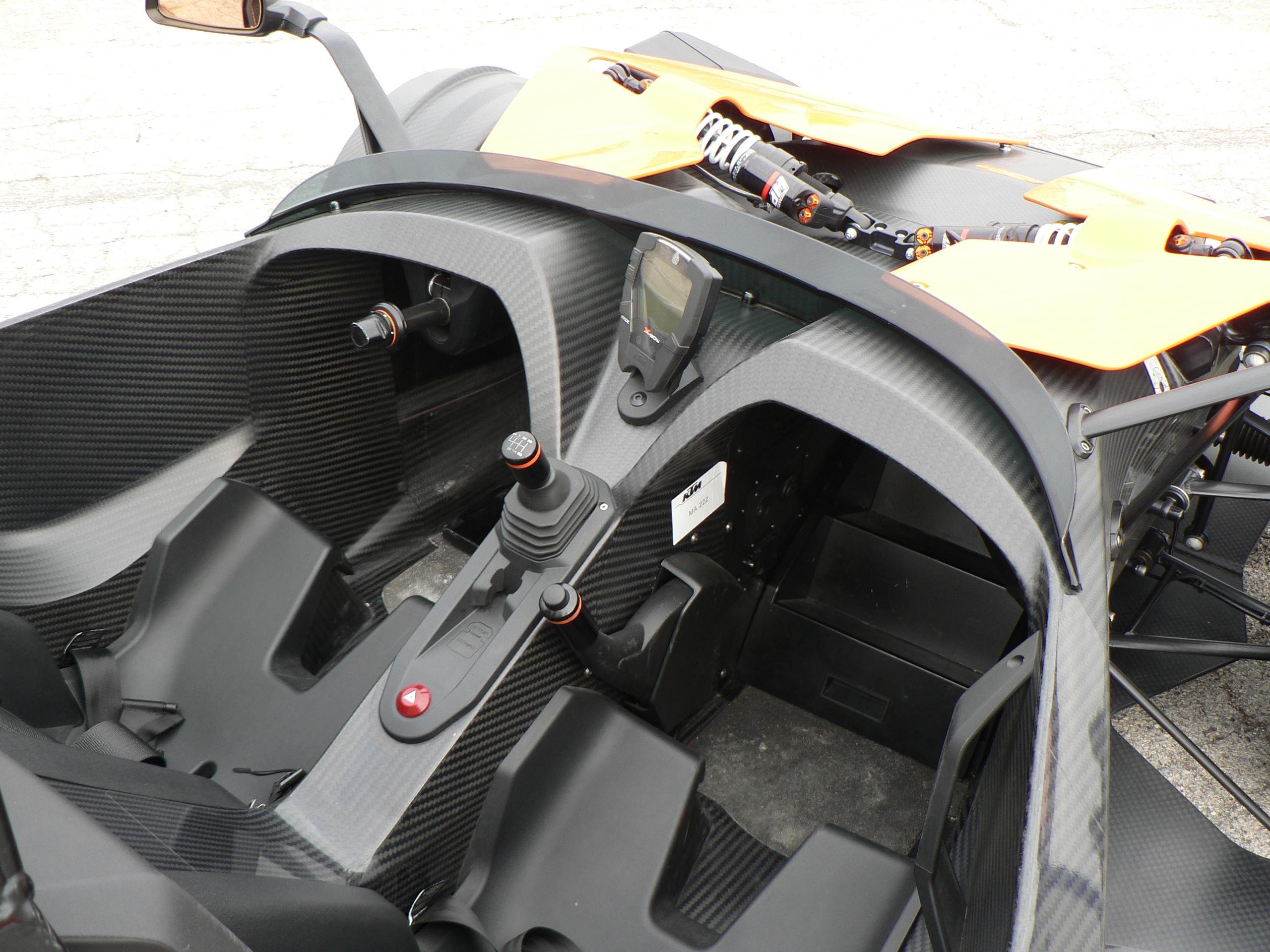 File:KTM X-Bow cockpit.JPG - Wikimedia Commons