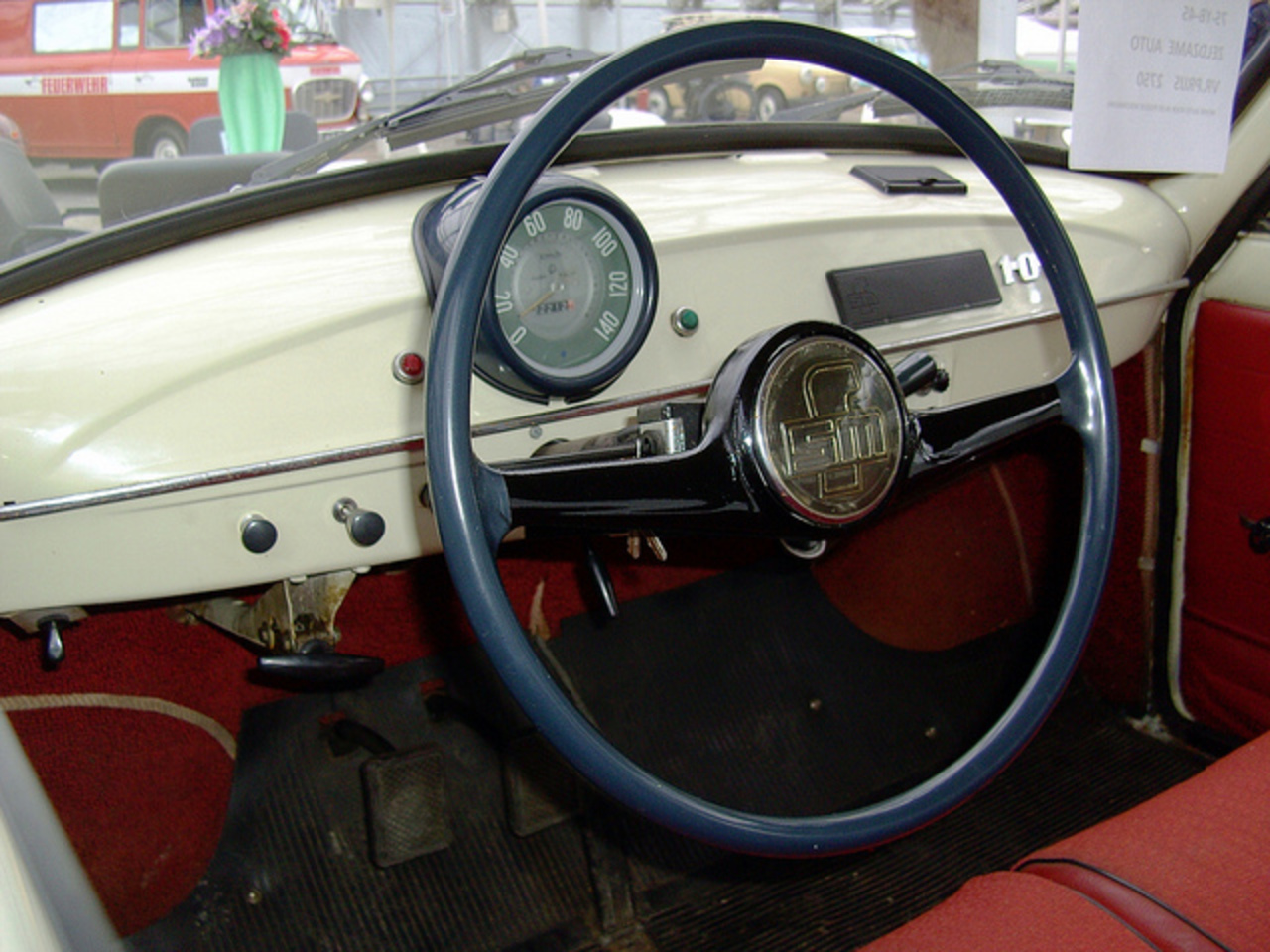 1976 FSM Syrena 105, dashboard and steering wheel | Flickr - Photo ...