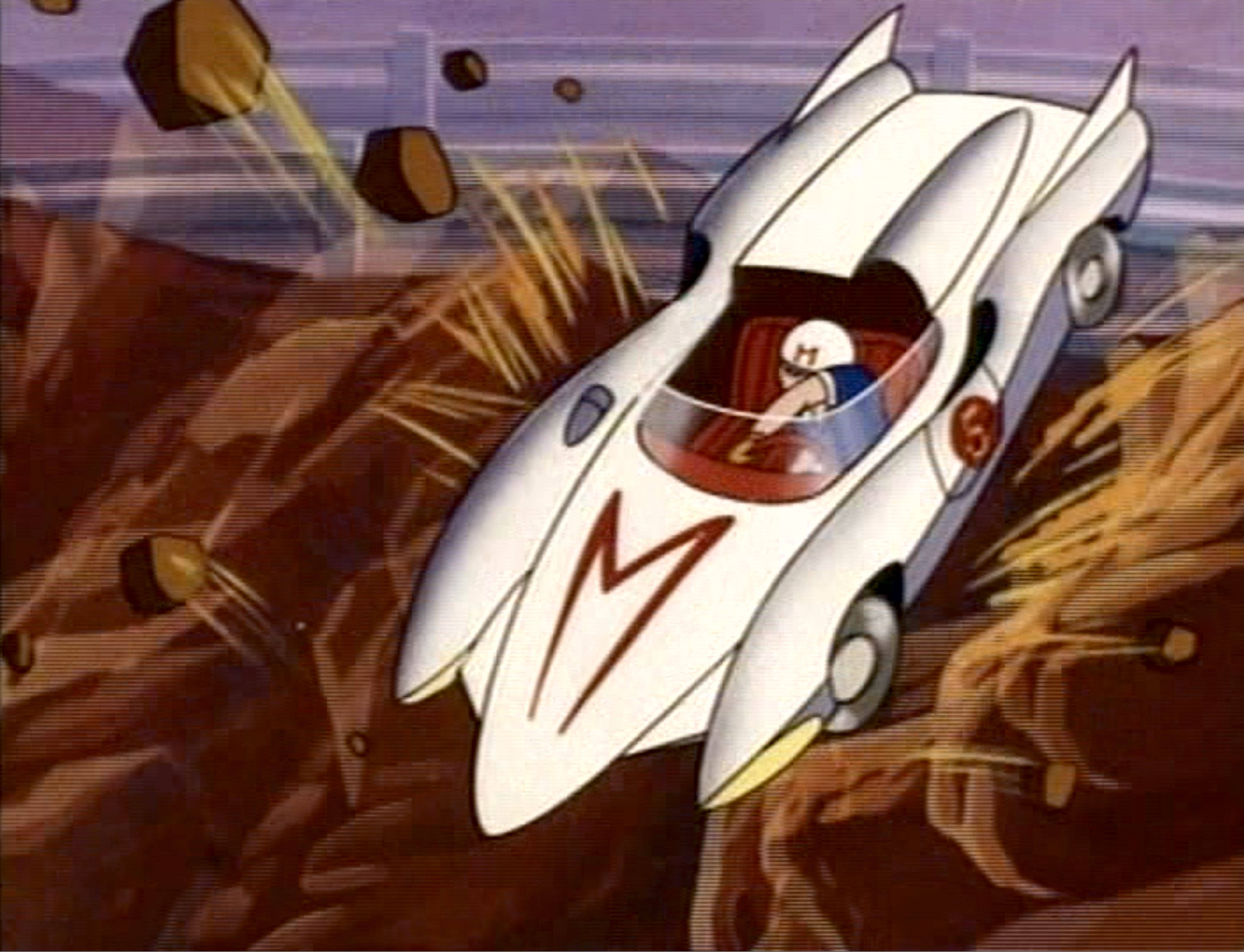 Speed Racer Mach 5 Picture - Picture of Speed Racer in the Mach 5