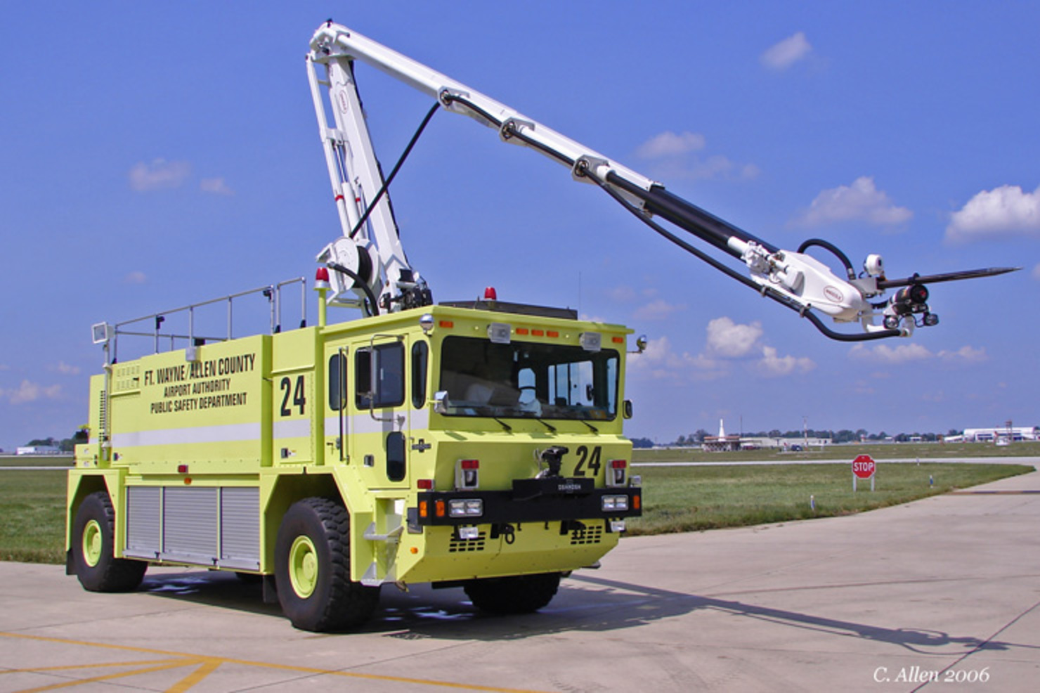 Indiana Fire Trucks: Air National Guard Crash Fire Rescue