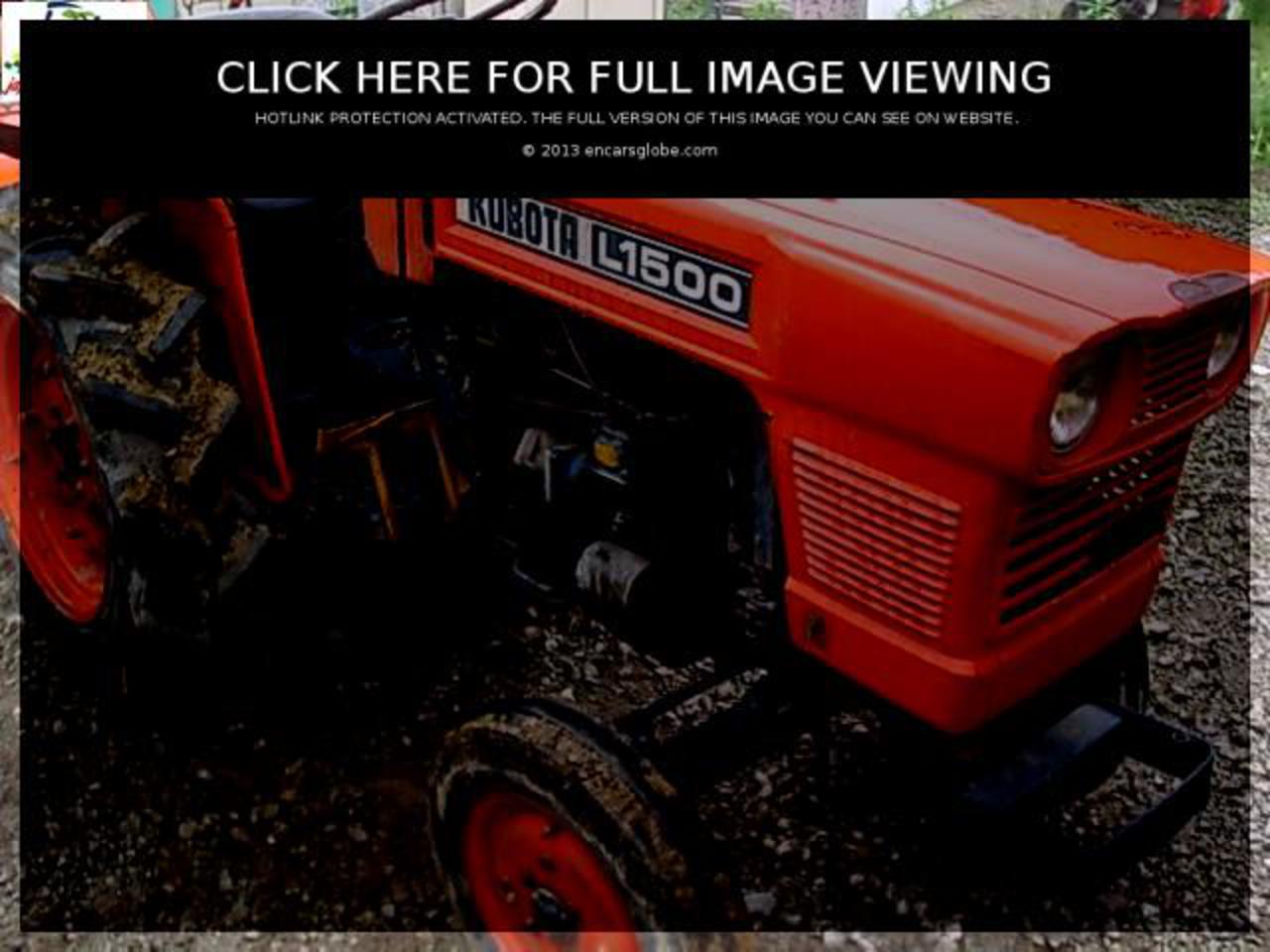 Kubota L-1500: Photo gallery, complete information about model ...