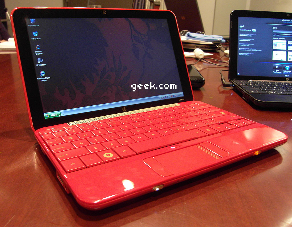 HP announces $399 Mini 1000 netbook and MIE Linux | Chips | Geek.