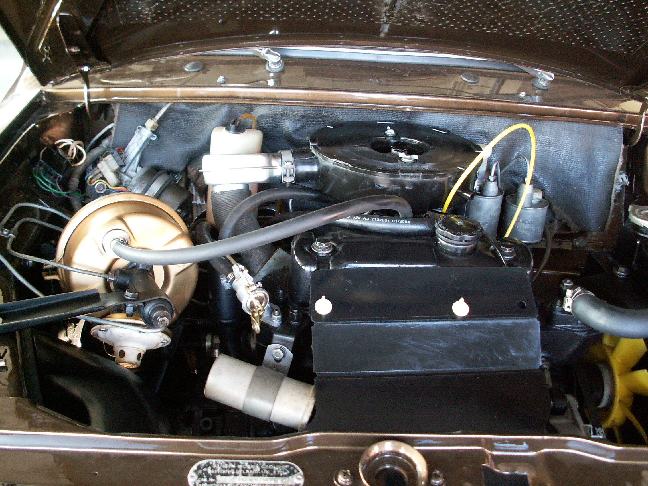 Austin mini 1275 GT Restauration | Les photos du garage Aumonier