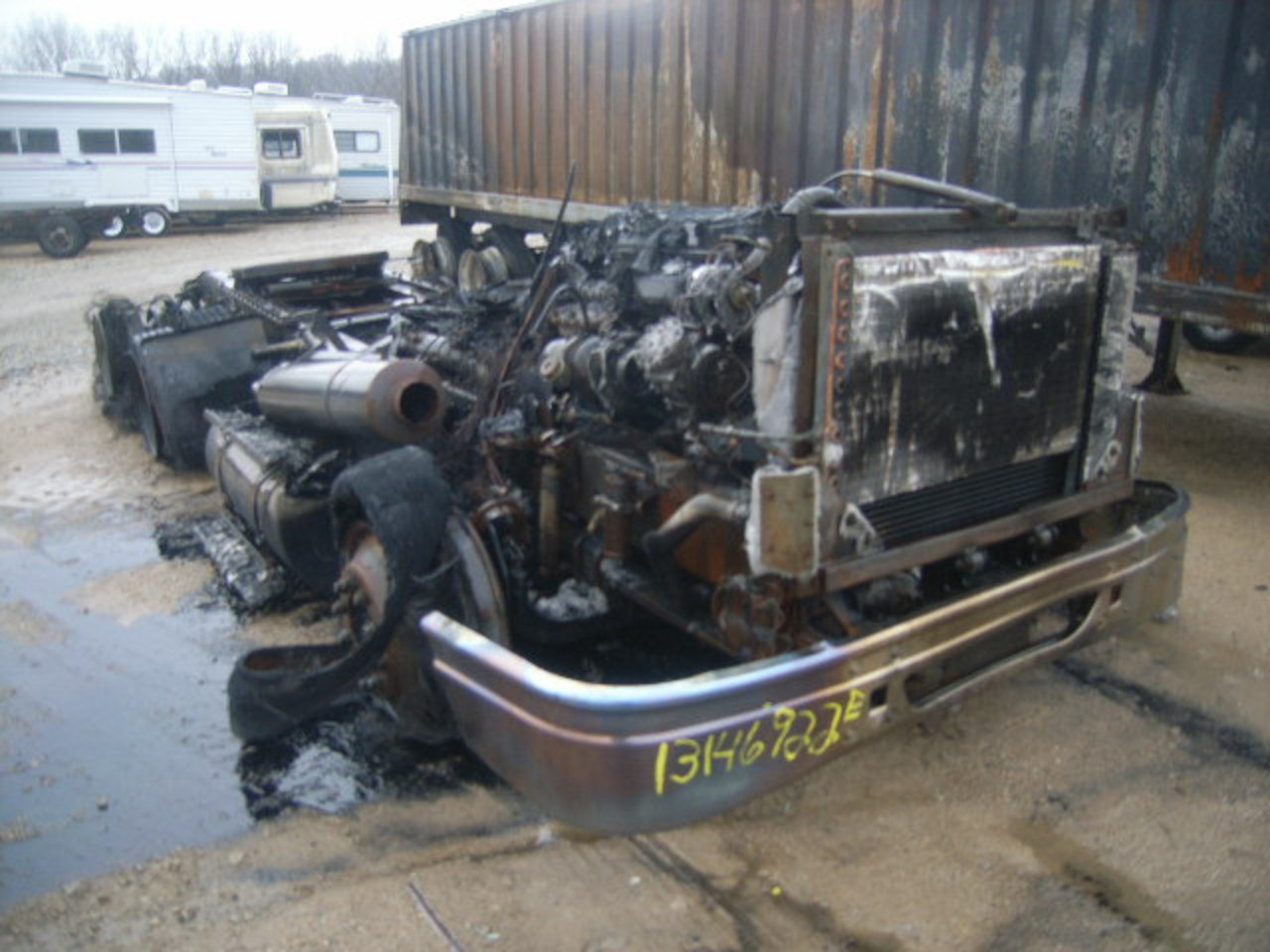 Damaged 2000 INTERNATIONAL 9100I for sale in KS - KANSAS CITY, Lot ...