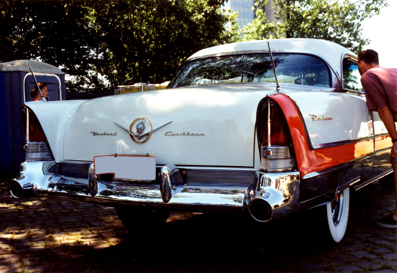 File:1956 Packard Caribbean 1994 Back.jpg - Wikimedia Commons