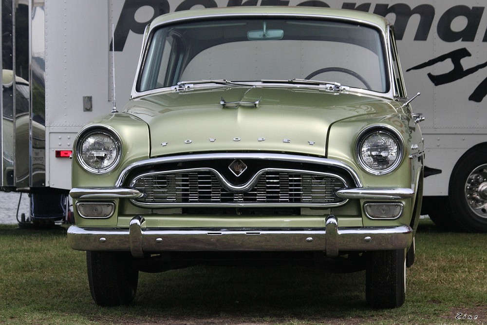 Photo: 1961 Toyopet Crown Custom 4d sdn - green - fv | Queen Mary ...