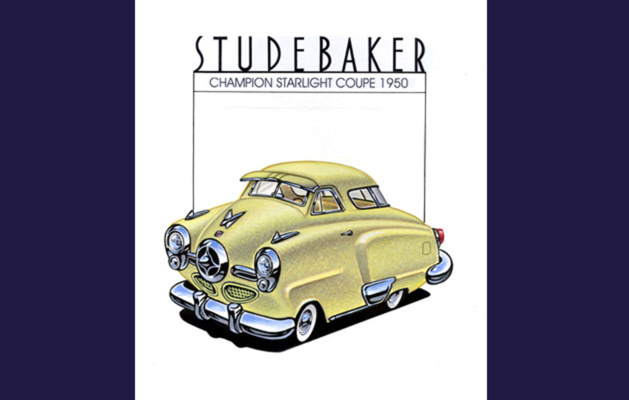 Studebaker Champion Starlight Coupe 1950 - Carl Goranson - Fine ...