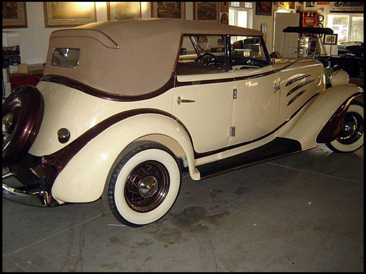 1934 Auburn 850Y Phaeton All Original with One Repaint for sale by ...