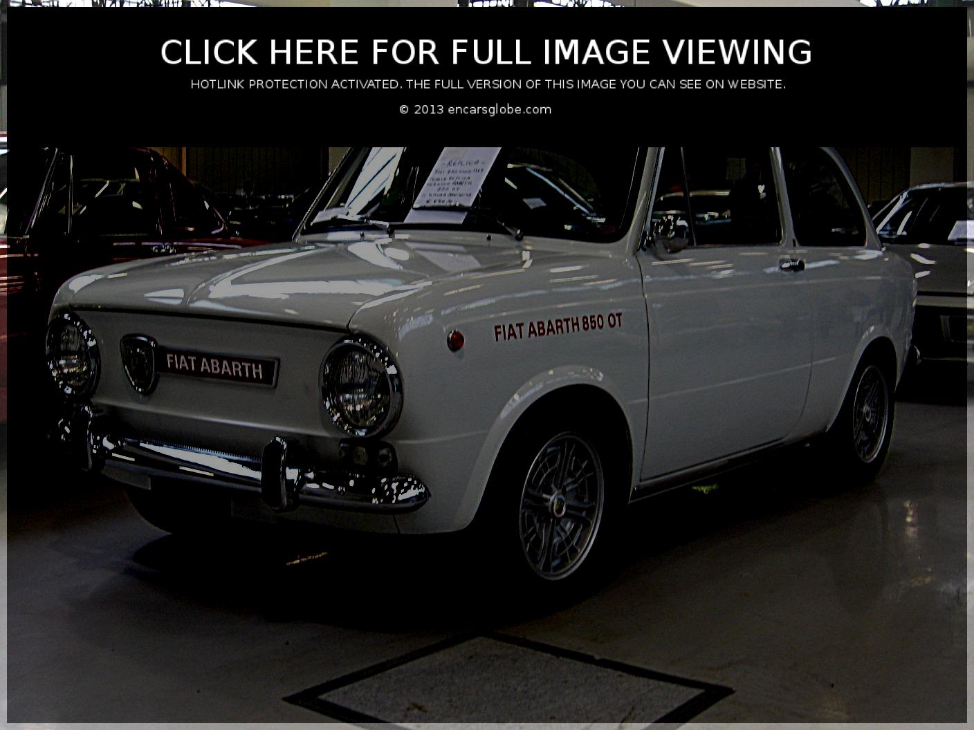 Abarth 850 OT: Photo gallery, complete information about model ...