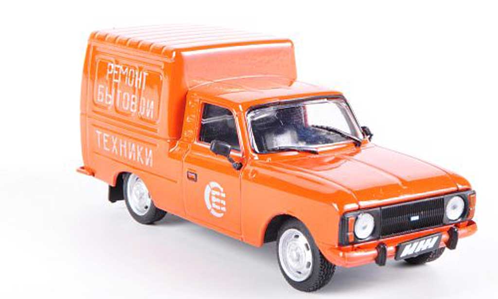 IZH 2715 Kasten Lieferwagen orange MCW diecast model car 1/43 ...
