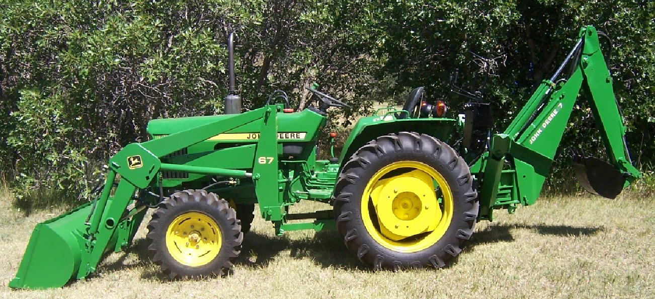 John Deere Task-Master compact utility tractor 2x4 Diesel 750 ...