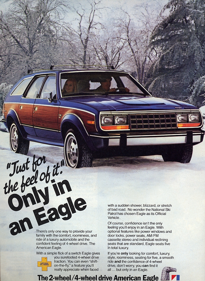 AMC Eagle - Vintage Car Ads