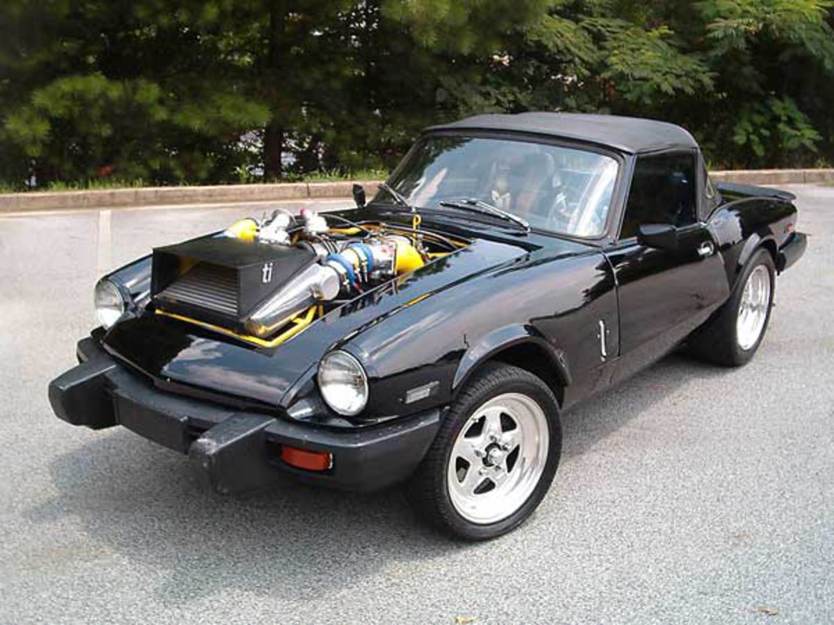 Miles Crouch's Triumph Spitfire with Ford 2.3 Turbocharged Engine